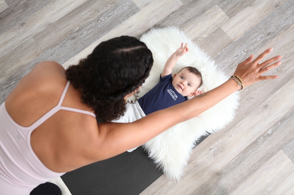 yoga with babies