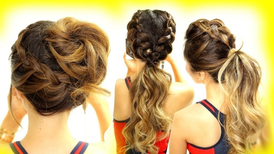 hairstyles for yoga